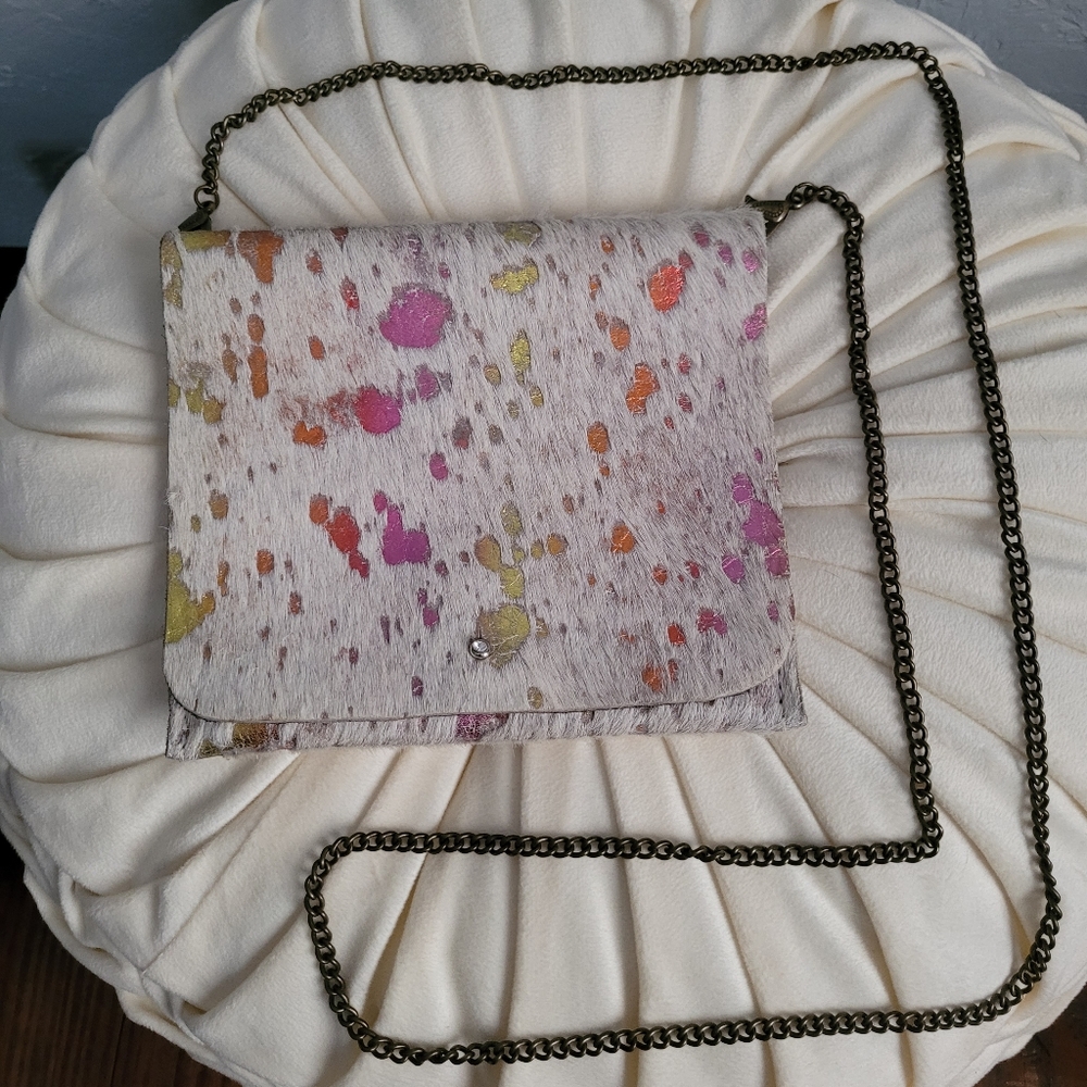 Genuine Cowhide Envelope Purse